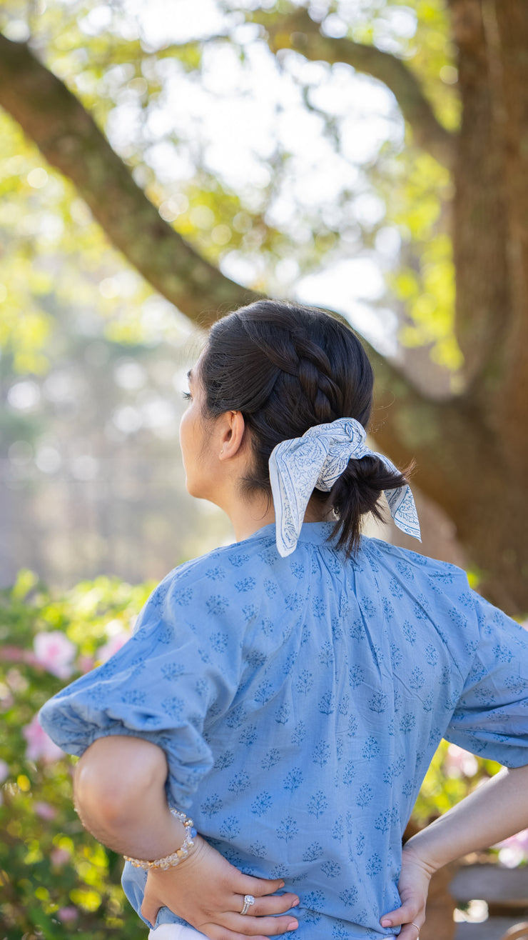 SILK SCARF | AZUL